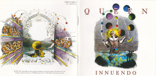 Queen : Innuendo (CD, Album)
