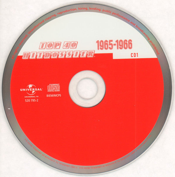 Various : Top 40 Hitdossier 1965-1966 (2xCD, Comp)