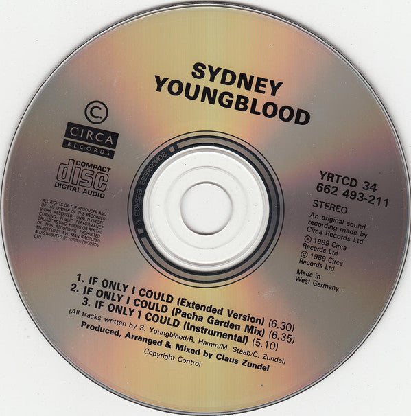 Sydney Youngblood : If Only I Could (CD, Maxi)