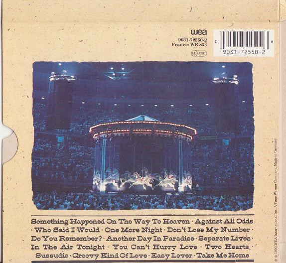 Phil Collins : Serious Hits...Live! (CD, Album, Sli)