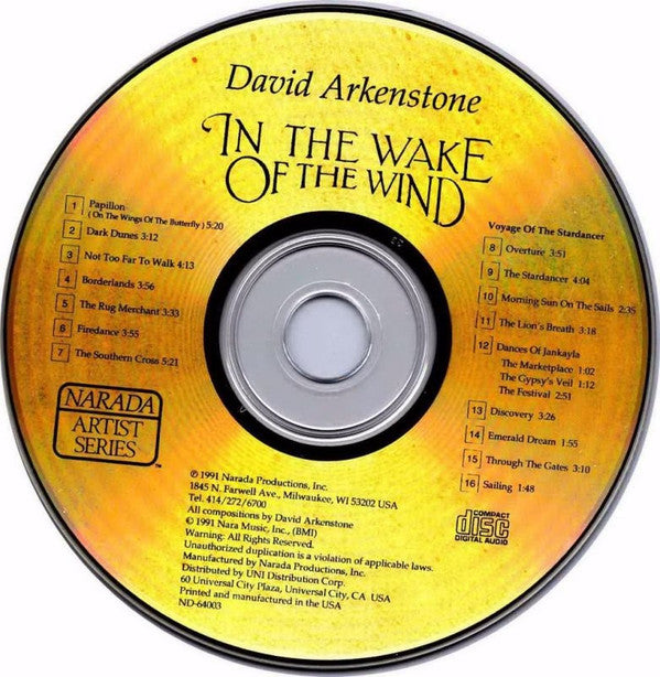 David Arkenstone : In The Wake Of The Wind (CD, Album)