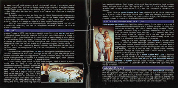 Various : The Best Of Bond …James Bond (CD, Comp, RM)