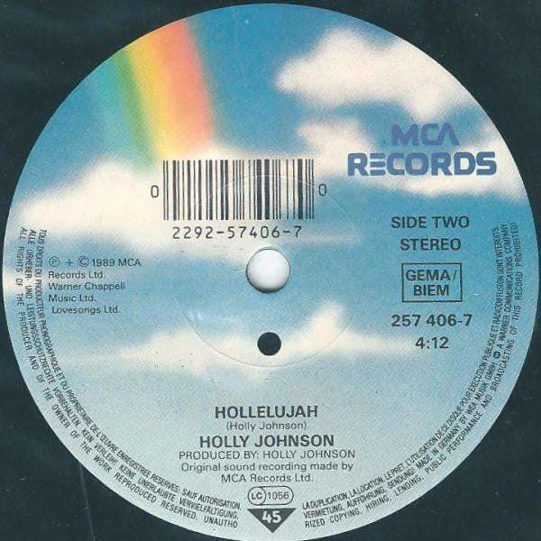 Holly Johnson : Heaven's Here (7", Single)
