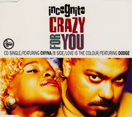 Incognito : Crazy For You (CD, Maxi)