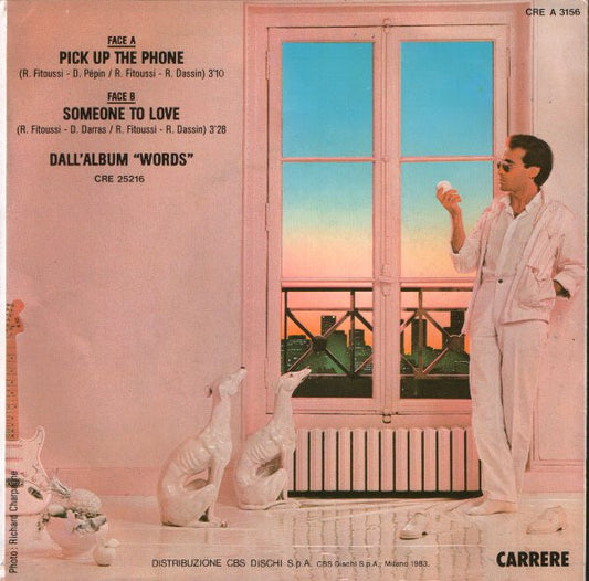 F.R. David : Pick Up The Phone (7")
