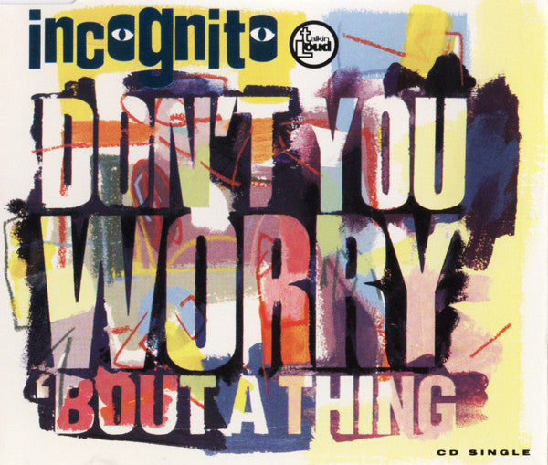 Incognito : Don't You Worry 'Bout A Thing (CD, Single)