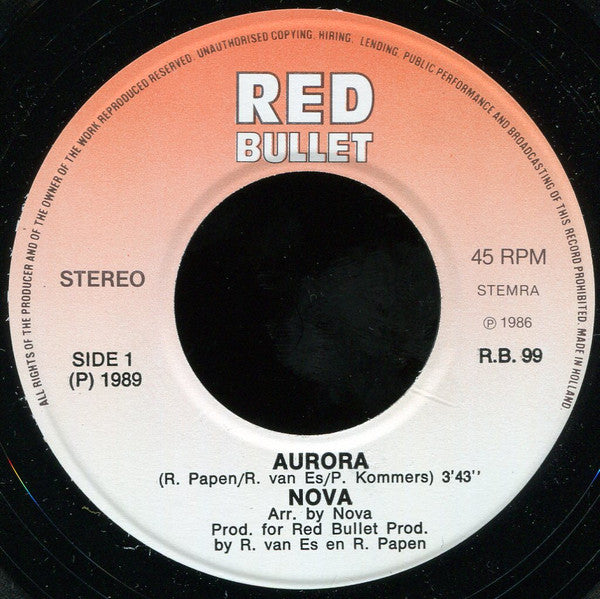 Nova (2) : Aurora (7", Single)