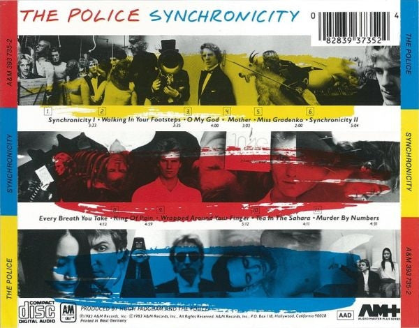 The Police : Synchronicity (CD, Album, RE, PDO)