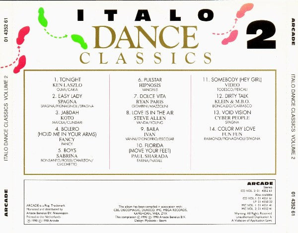 Various : Italo Dance Classics Volume 2 (CD, Comp)