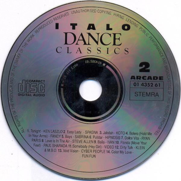 Various : Italo Dance Classics Volume 2 (CD, Comp)