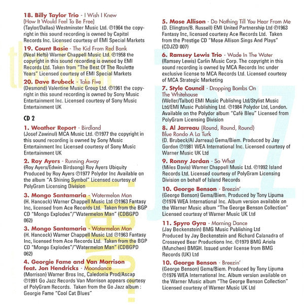 Various : The Best Jazz...Ever! (3xCD, Comp)
