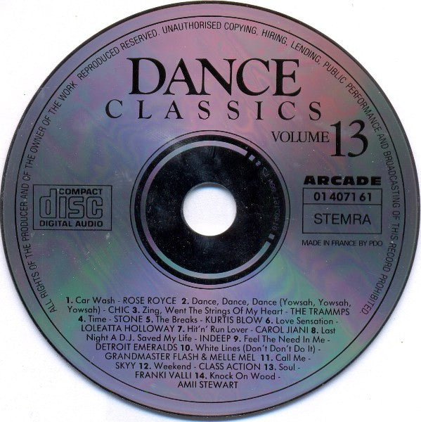 Various : Dance Classics Volume 13 (CD, Comp)