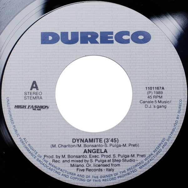 Angela (2) : Dynamite (7")