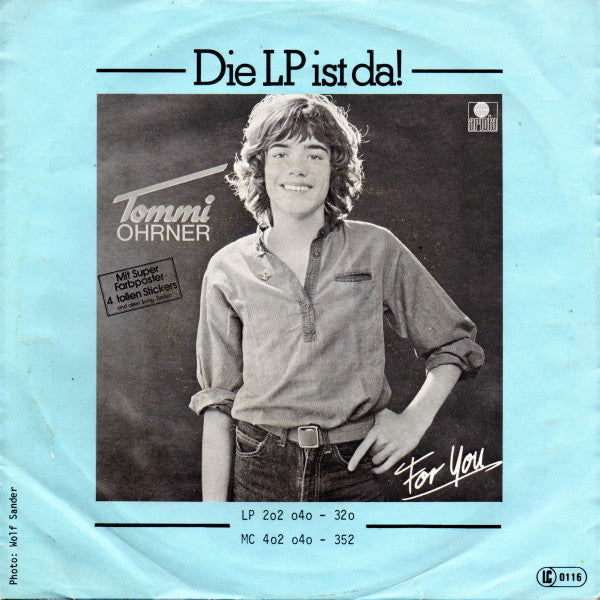 Tommi Ohrner : Looks Like A Heartache  (7", Single)