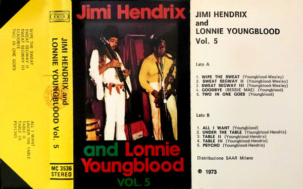 Jimi Hendrix And Lonnie Youngblood : Vol. 5 (Cass)