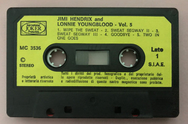 Jimi Hendrix And Lonnie Youngblood : Vol. 5 (Cass)