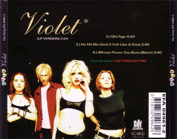 Hole (2) : Violet (CD, Maxi)
