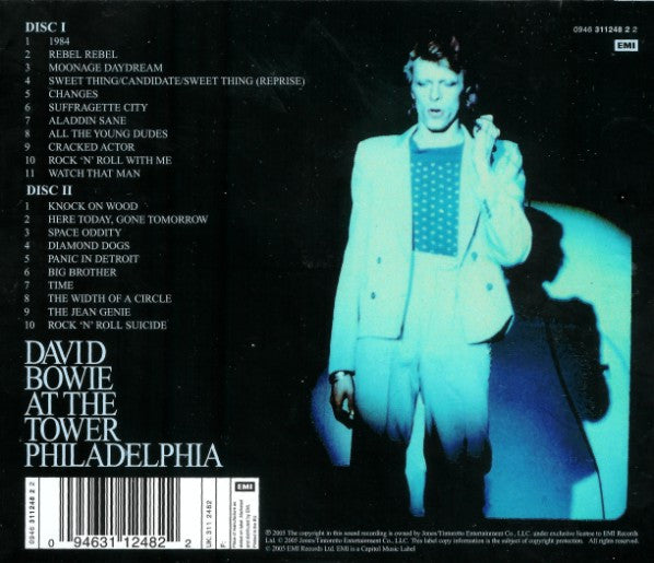 David Bowie : David Live (2xCD, Album, RE, Sli)