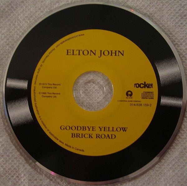 Elton John : Goodbye Yellow Brick Road (CD, Album, RE, RM)