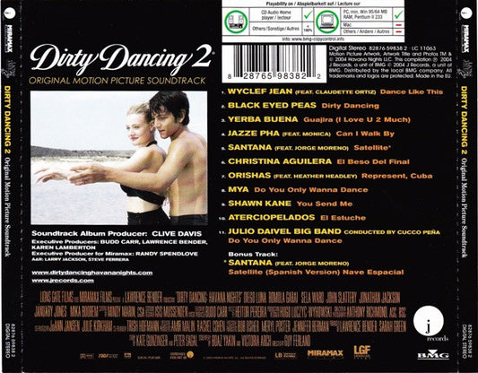 Various : Dirty Dancing 2 (Original Motion Picture Soundtrack) (CD, Album)