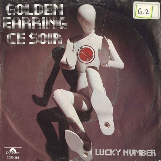 Golden Earring : Ce Soir (7", Single)