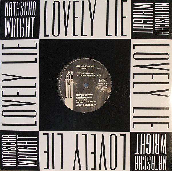 Natascha Wright : Lovely Lie (12")