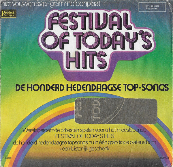 Various : Festival Of Today's Hits (Flexi, 7")