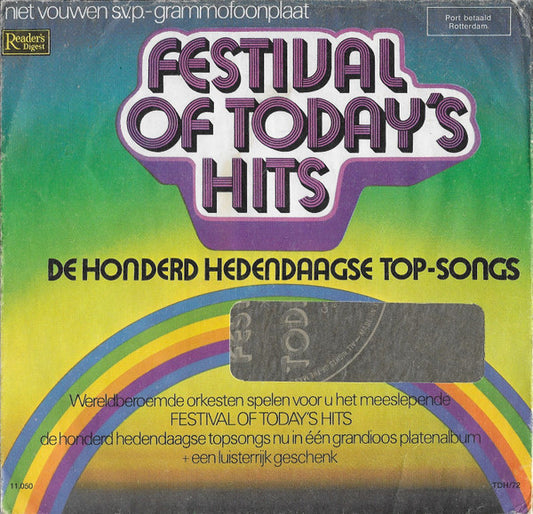 Various : Festival Of Today's Hits (Flexi, 7")