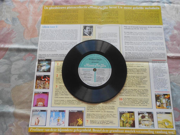 Willem Duys : Presenteert Music For You (Flexi, 7", S/Sided)