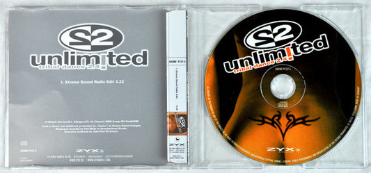 2 Unlimited : Tribal Dance 2.4 (CD, Promo)