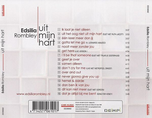 Edsilia Rombley : Uit Mijn Hart (CD, Album)
