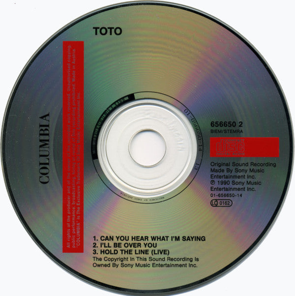 Toto : Can You Hear What I'm Saying (CD, Maxi)