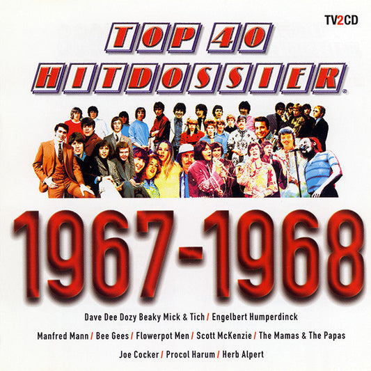 Various : Top 40 Hitdossier 1967-1968 (2xCD, Comp)