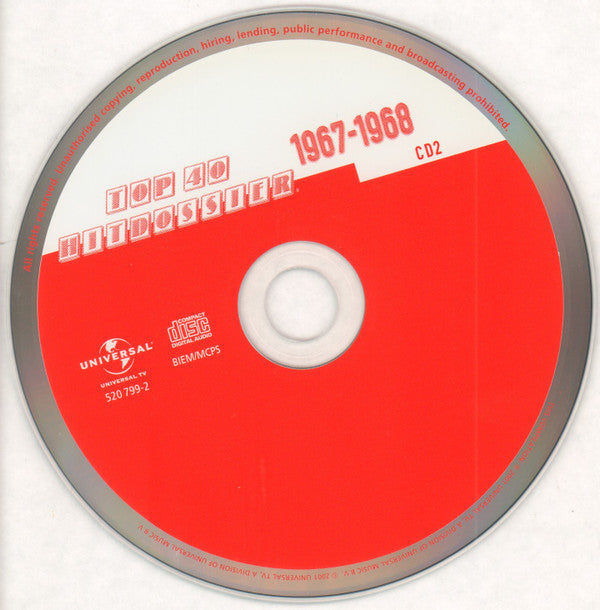 Various : Top 40 Hitdossier 1967-1968 (2xCD, Comp)