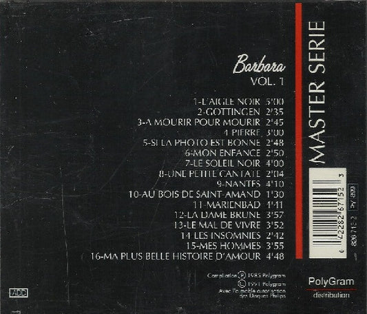 Barbara (5) : Vol.1 (CD, Comp, RE)