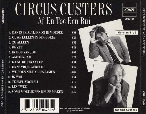 Circus Custers : Af En Toe Een Bui (CD, Album)