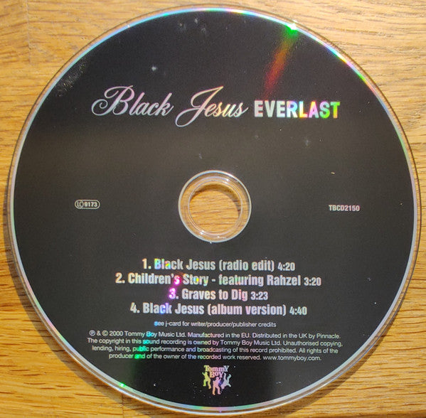 Everlast : Black Jesus (CD, Maxi)