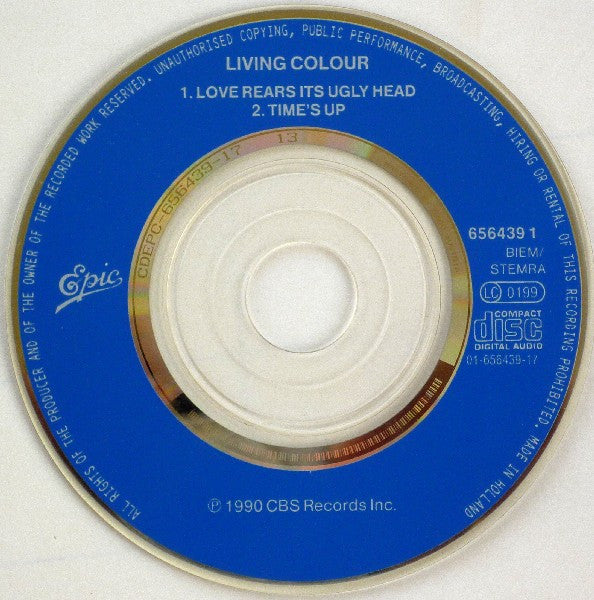 Living Colour : Love Rears Its Ugly Head (CD, Mini, Single)