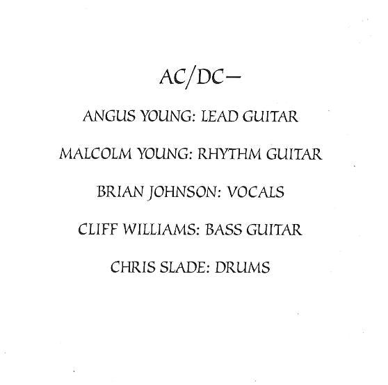 AC/DC : The Razors Edge (CD, Album)