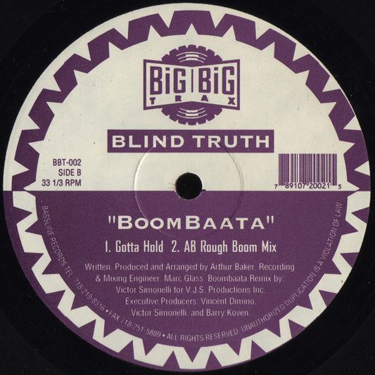 Blind Truth : BoomBaata (12")