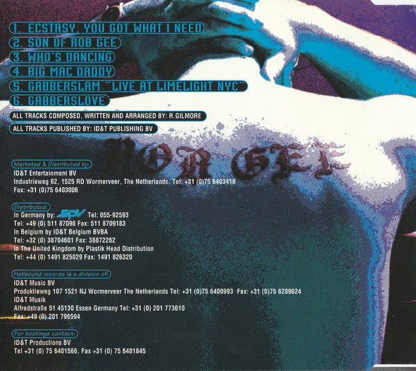 Rob Gee : Punk, Funk & Live (CD, Maxi)