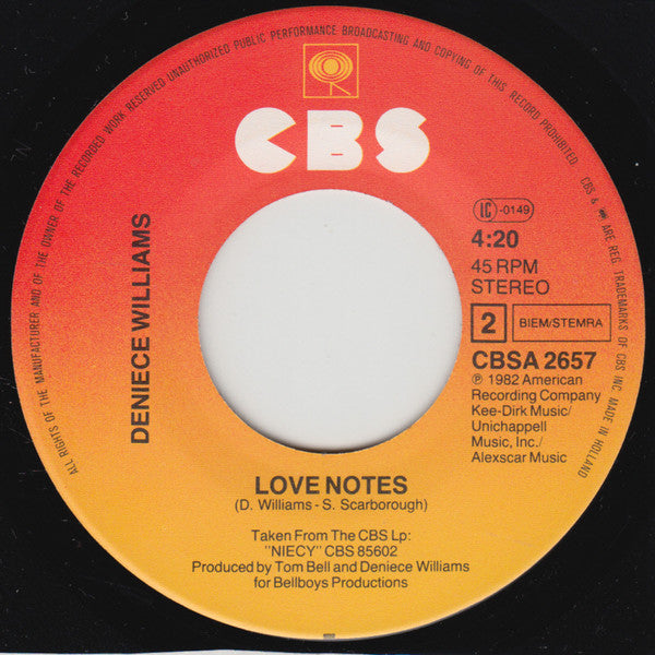 Deniece Williams : Waiting By The Hotline (7", Single)