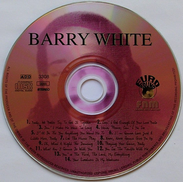 Barry White : Let The Music Play (CD, Comp, RE)