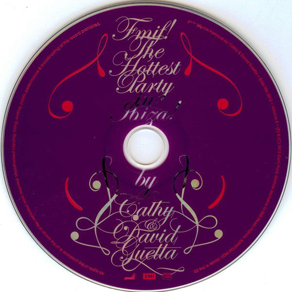 Cathy Guetta & David Guetta : F*** Me I'm Famous! - Ibiza Mix 2012 (CD, Comp, Mixed)