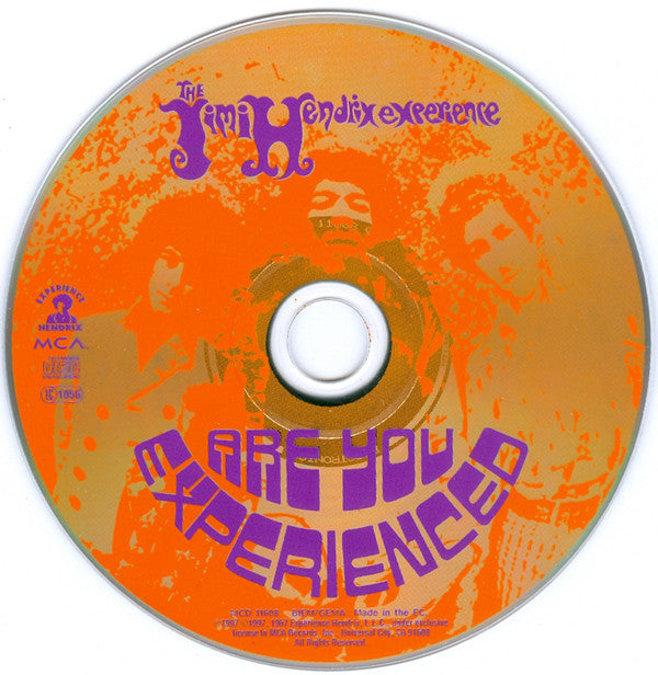 The Jimi Hendrix Experience : Are You Experienced? (CD, Album, RE, RM, Dis)