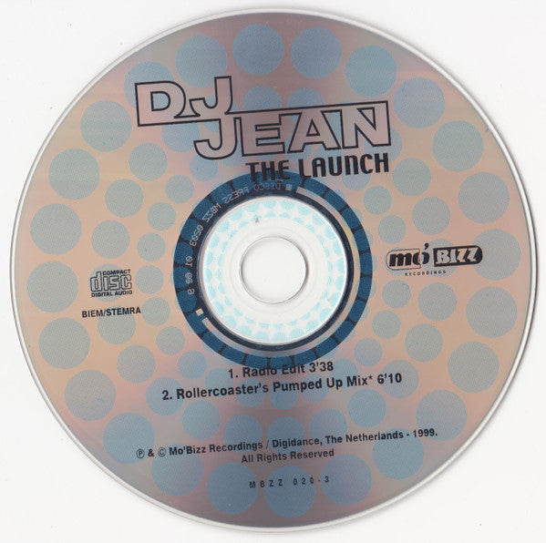 DJ Jean : The Launch (CD, Single)