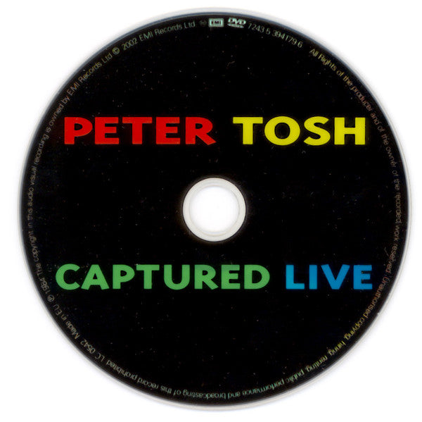 Peter Tosh : Captured Live (DVD-V, PAL)