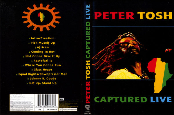 Peter Tosh : Captured Live (DVD-V, PAL)