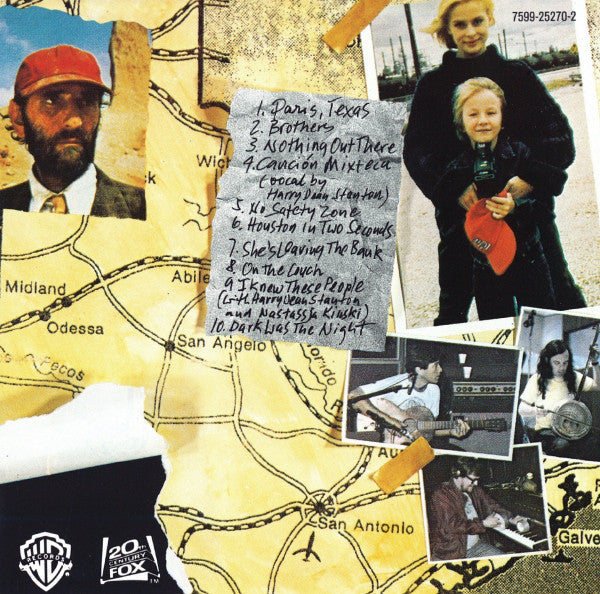 Ry Cooder : Paris, Texas - Original Motion Picture Soundtrack (CD, Album, RE, Cin)