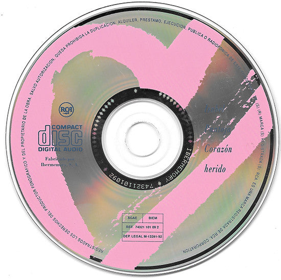 Isabel Pantoja : Corazón Herido (CD, Album)